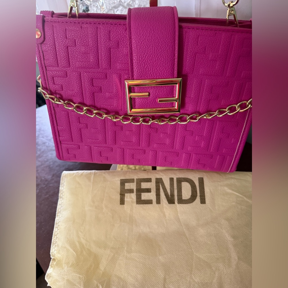 Fendi Pink Crossbody Bag